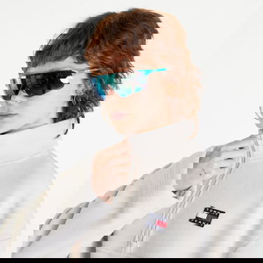 Džemper Tommy Hilfiger Oversized Badge Pol Bež | DW0DW14351 ACE, 2