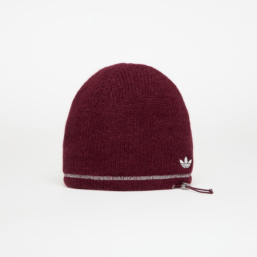 Kapica adidas Originals Beverly Blvd Beanie Tamnocrvena | JZ6972