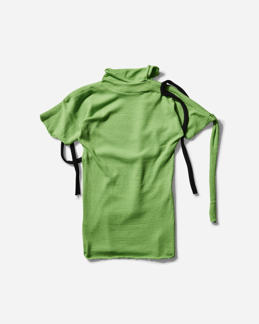Džemper Ottolinger Strap Knit Turtleneck T-Shirt Zelena | 2204010309 GRN