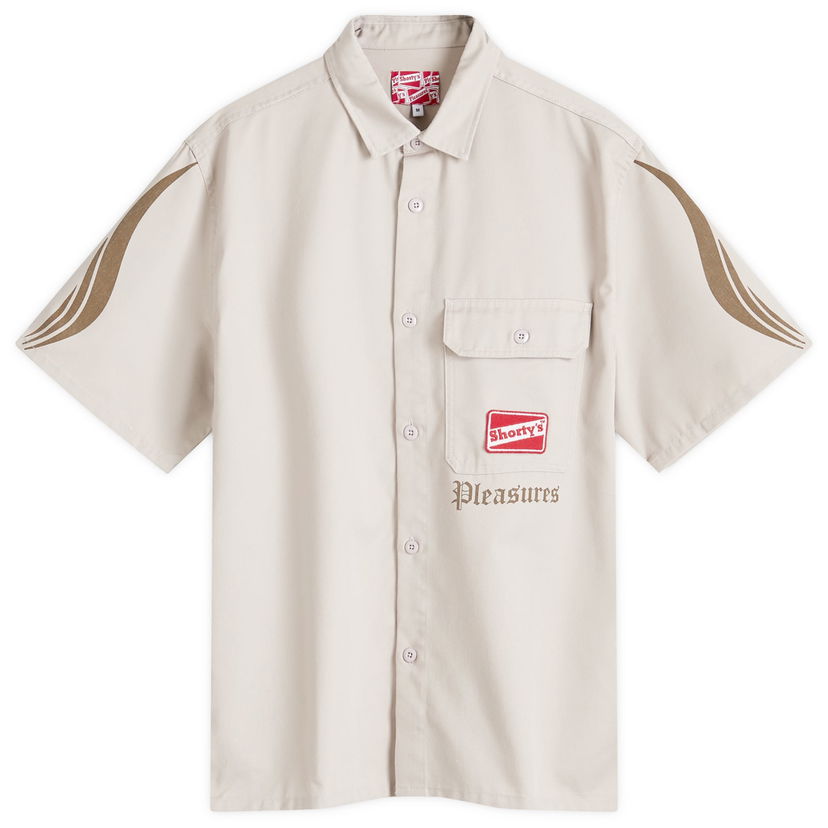 Košulja Pleasures Gutierrez Work Shirt Bež | P24F006-BEI