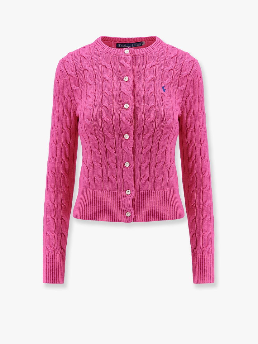 Džemper Polo by Ralph Lauren Cable Knit Cardigan by Polo Ralph Lauren Ružičasta | 211891643019