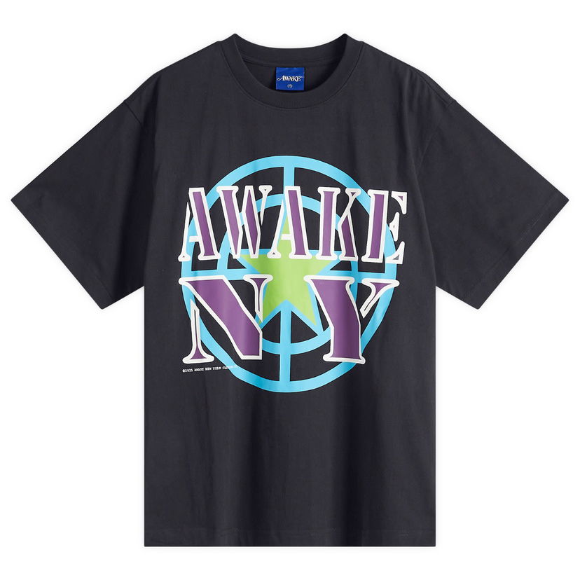 Majica kratkih rukava Awake NY Awake NY Crosshair Graphic Tee Crna | AWK-SP25-TS002-BLK