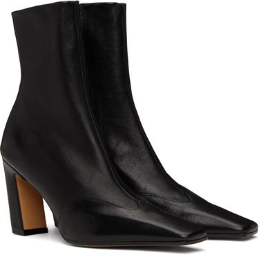 Tenisice i cipele Khaite Khaite Nevada Stretch High Heel Boots Crna | F1067-836, 3