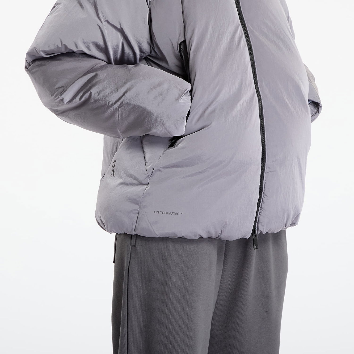 Pernata jakna On Running All-Day Puffer Jacket Siva | 1WF30480174 W, 1