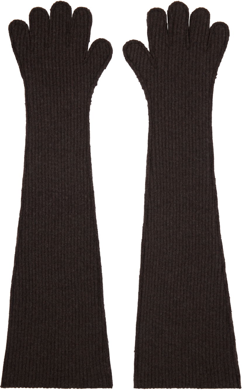Rukavice Marni Oversized Wool Gloves Smeđa | GNMC0036A1 UFWH22
