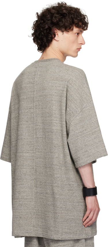 Majica kratkih rukava Rick Owens Rick Owens Champion Edition Tommy T-Shirt Siva | CM01E1674 CHMJ MELANGE JERSEY, 2