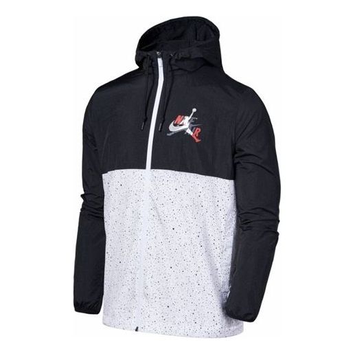 Vjetrovka Jordan Air Jordan Classics Windwear Colorblock Hooded Jacket Višebojno | CT9369-010