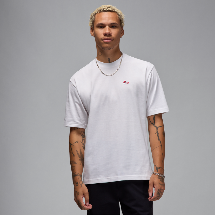 Majica kratkih rukava Jordan Jordan Brand T-Shirt with Sneaker Patch Bijela | HJ2326-100