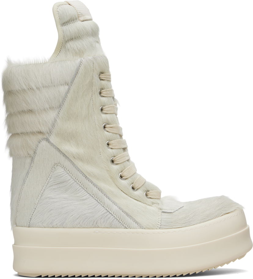Tenisice i cipele Rick Owens Concordians Megageobaskets Bež | RR02E1855 LHL