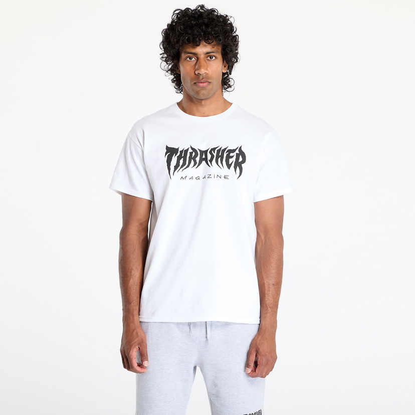 Majica kratkih rukava Thrasher Thrasher Metal T-Shirt Bijela | 145692