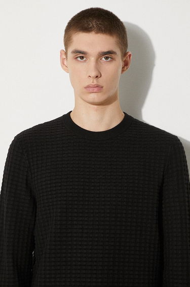 Džemper Samsoe Samsoe Samsoe Samsoe Textured Knit Sweater Crna | M23300077, 4