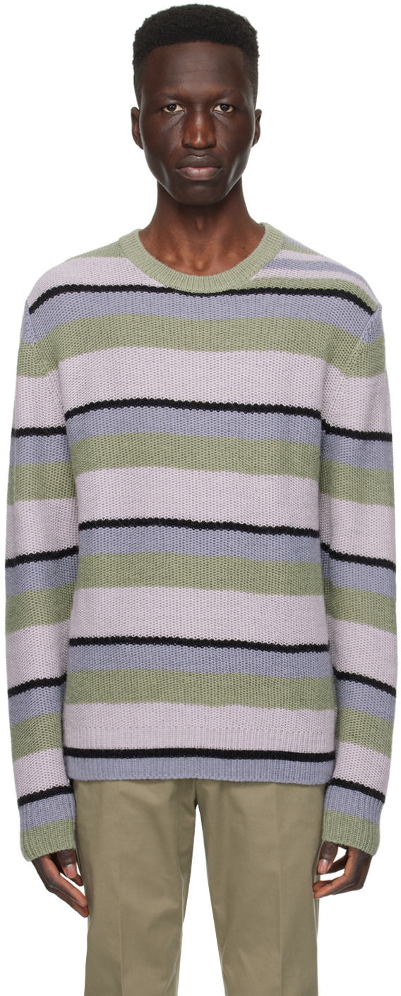 Džemper Paul Smith Paul Smith Striped Sweater Ljubičasta | M1R-613Y-M02279-36