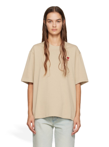 Majica kratkih rukava AMI T-Shirt Bež | UTS005.726