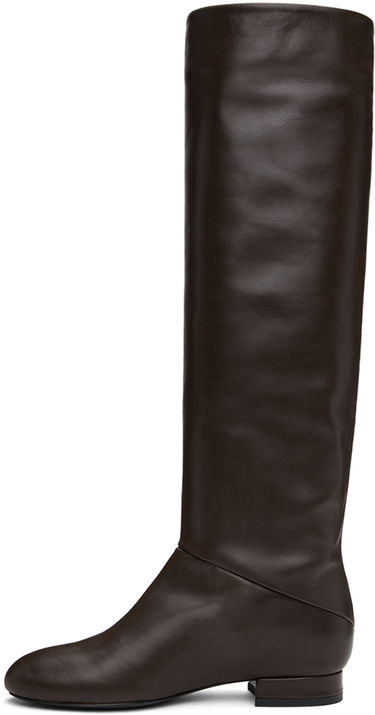 Tenisice i cipele BY FAR Felix Nappa Leather Boots Smeđa | MWFBO064CL013BR023PL, 2