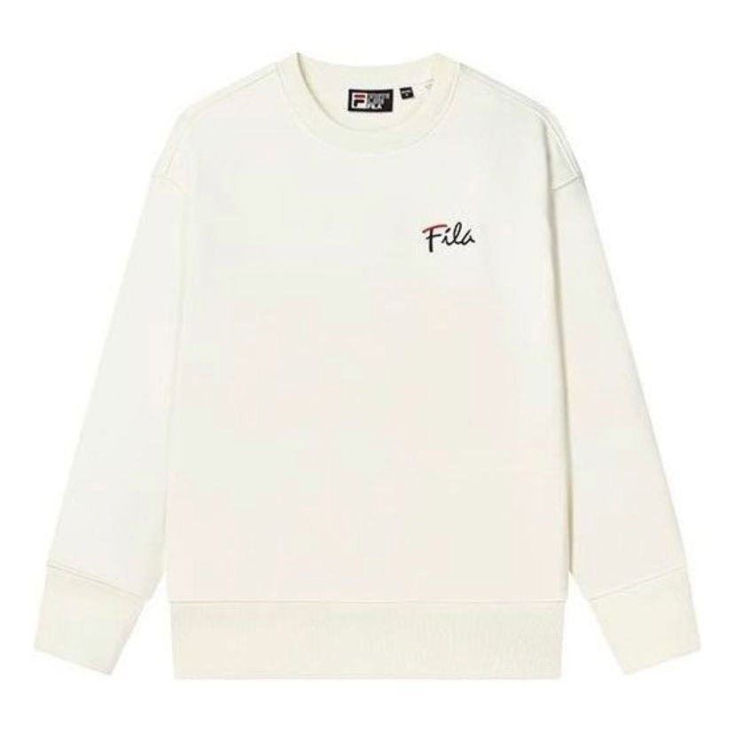 Džemper FILA Logo Print Sweatshirt Bijela | F11U248201F-IV
