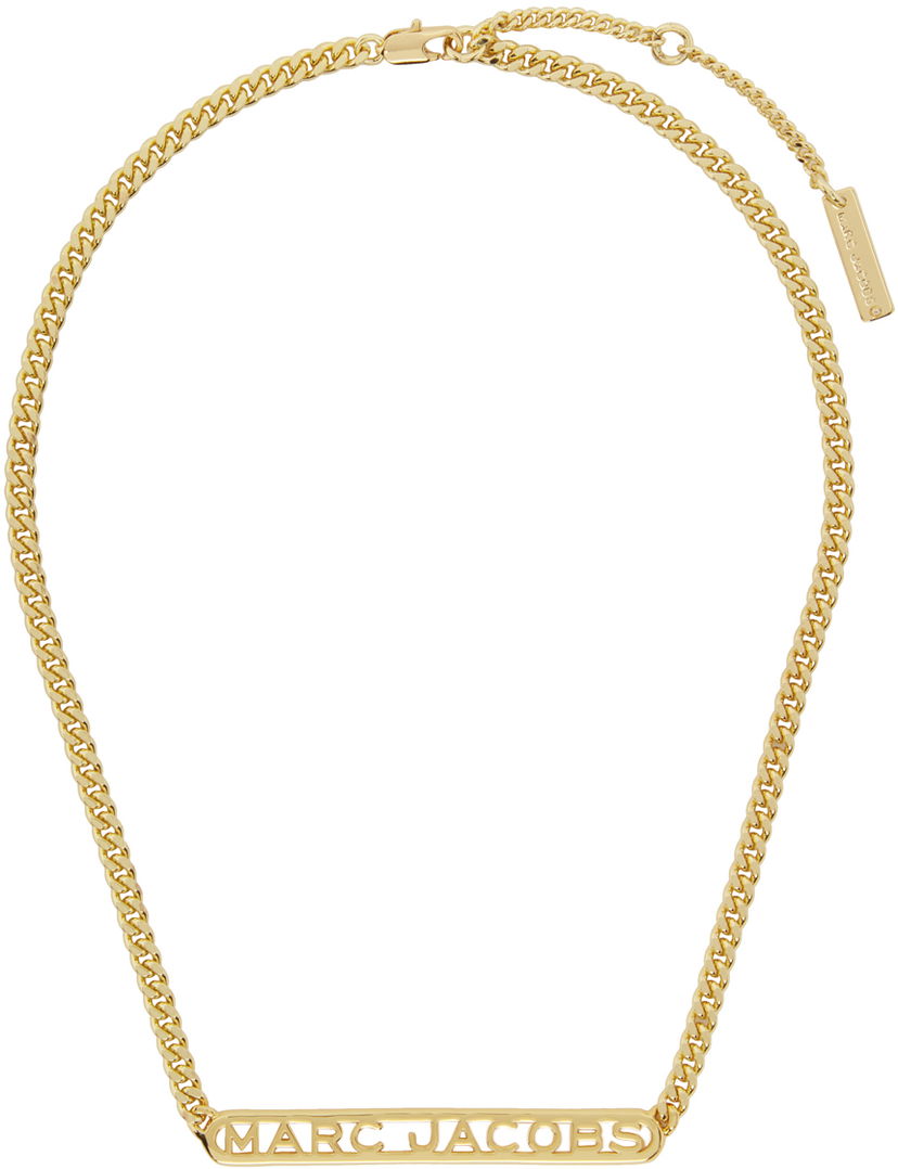Ogrlica Marc Jacobs Marc Jacobs 'The Monogram Chain' Necklace Metalik | J305M03FA22