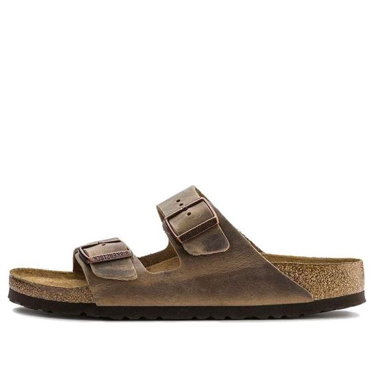 Tenisice i cipele Birkenstock Arizona Soft Footbed Oiled Leather Narrow Fit Sandals Smeđa | 0552813