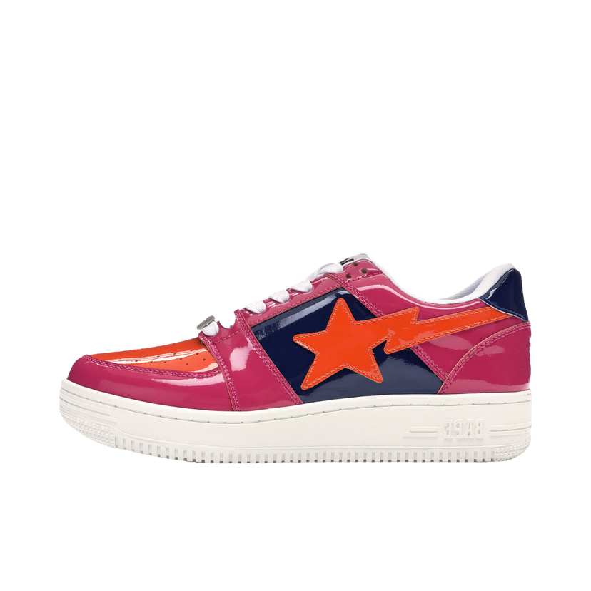 Tenisice i cipele BAPE Bape Sta Low "Color Block Pink Orange Navy" Crvena | 1F80191001-PNK