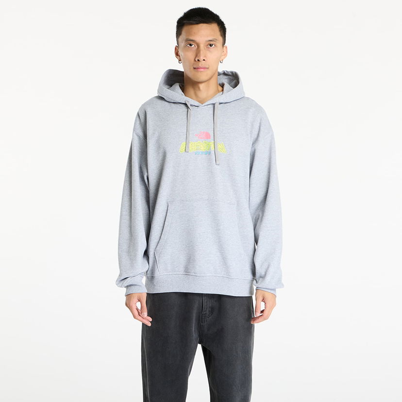 Dukserice The North Face Expedition Celebration Oversized Hoodie Siva | NF0A8E3FDYX1