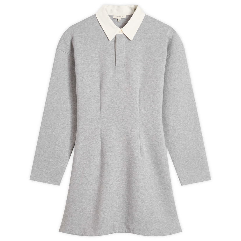 Haljina JW Anderson JW Anderson Long Sleeve Polo Dress, Size Large Siva | JD0047-PG1845-945