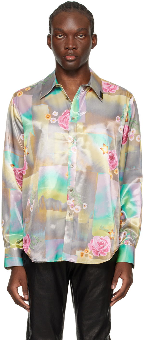 Košulja Martine Rose Classic Shirt Tirkiz | MRSS24-401L