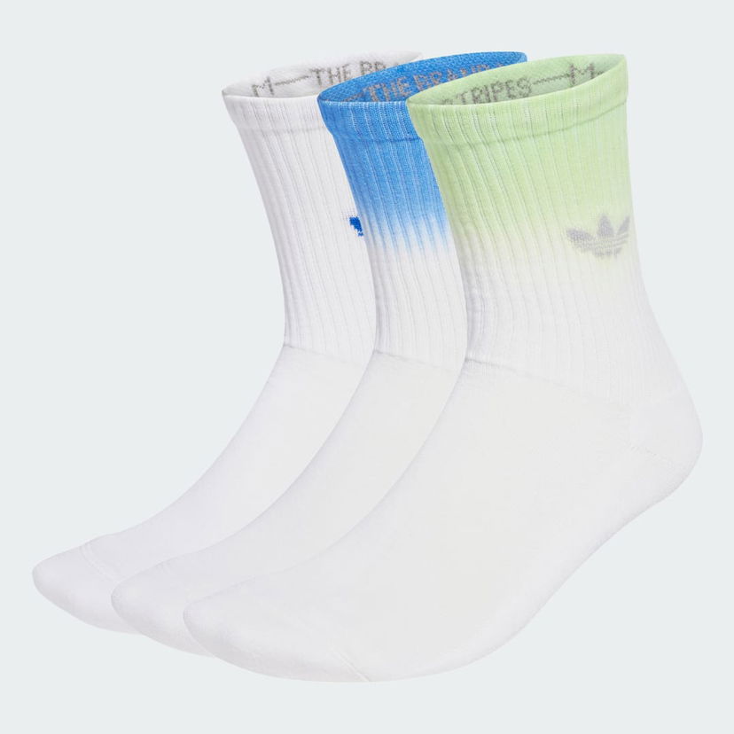 Čarape adidas Performance Ombré Crew Socks - 3 Pairs Bijela | JX5221