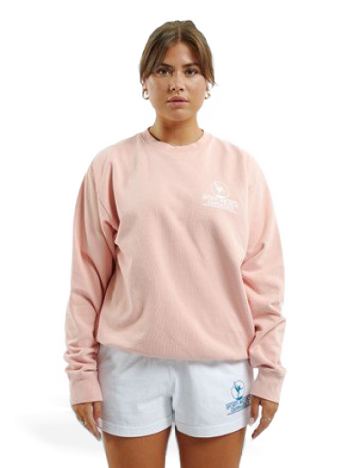 Dukserice Sporty & Rich Gymnastics Crewneck Ružičasta | CR481RO
