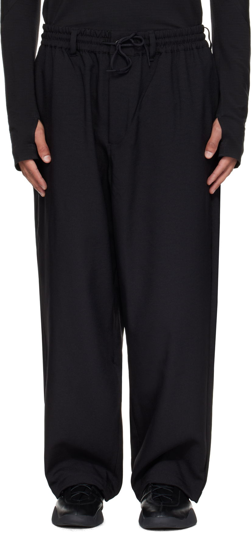 Trenirka Y-3 Y-3 Sport Uniform Track Pants Crna | JW4624