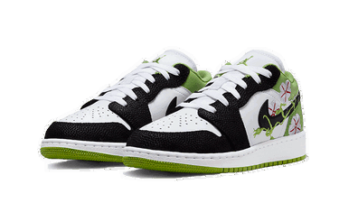 Tenisice i cipele Jordan Air 1 Low "Floral Vines" GS Zelena | DQ8389-100, 3