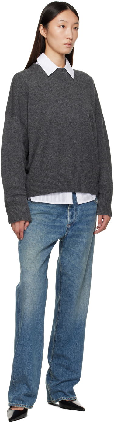 Džemper Loulou de Saison Loulou de Saison Anaa Knit Sweater Siva | ANAA LDS, 3