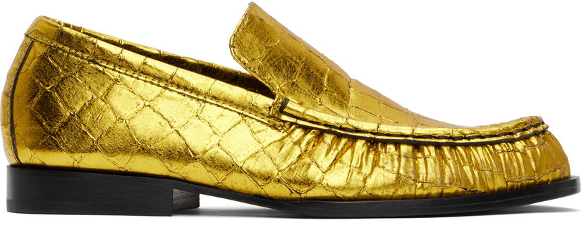 Odjeća Dries Van Noten Dries Van Noten Metallic Loafers Žuta | WS251-1277-208