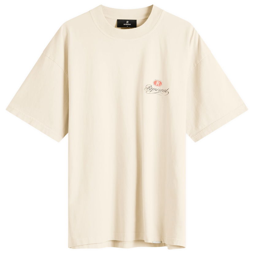 Majica kratkih rukava Represent Clo Grand Vintage Hand Drawn T-Shirt Bež | MLM100450-27