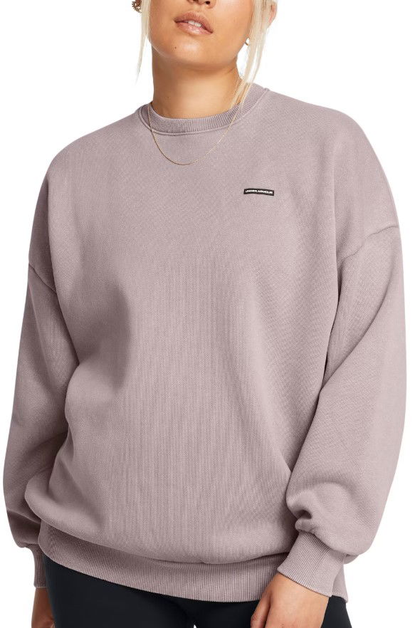 Džemper Under Armour Under Armour Icon Fleece Crew Sweatshirt Ljubičasta | 1386486-015