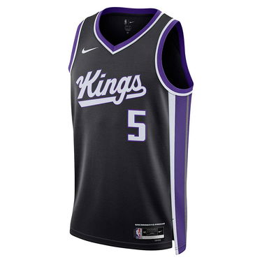 Dres Nike Dri-FIT NBA De'Aaron Fox Sacramento Kings Icon Edition 2023/24 Swingman Jersey Crna | DX8621-010, 1