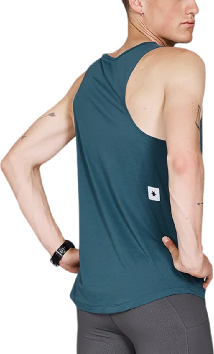 Majica bez rukava Saysky Saysky Logo Combat Singlet Tirkiz | mmrsi30c2008, 1