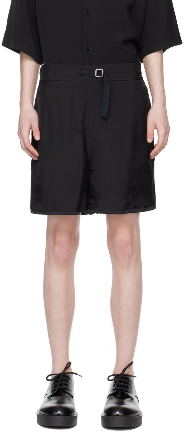 Kratke hlače Jil Sander Oversized Reversible Shorts Crna | J22MU0117_JTN323
