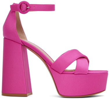 Tenisice i cipele Gianvito Rossi Sheridan Heeled Platform Sandals Ružičasta | G61418.70RIC.LYC, 0
