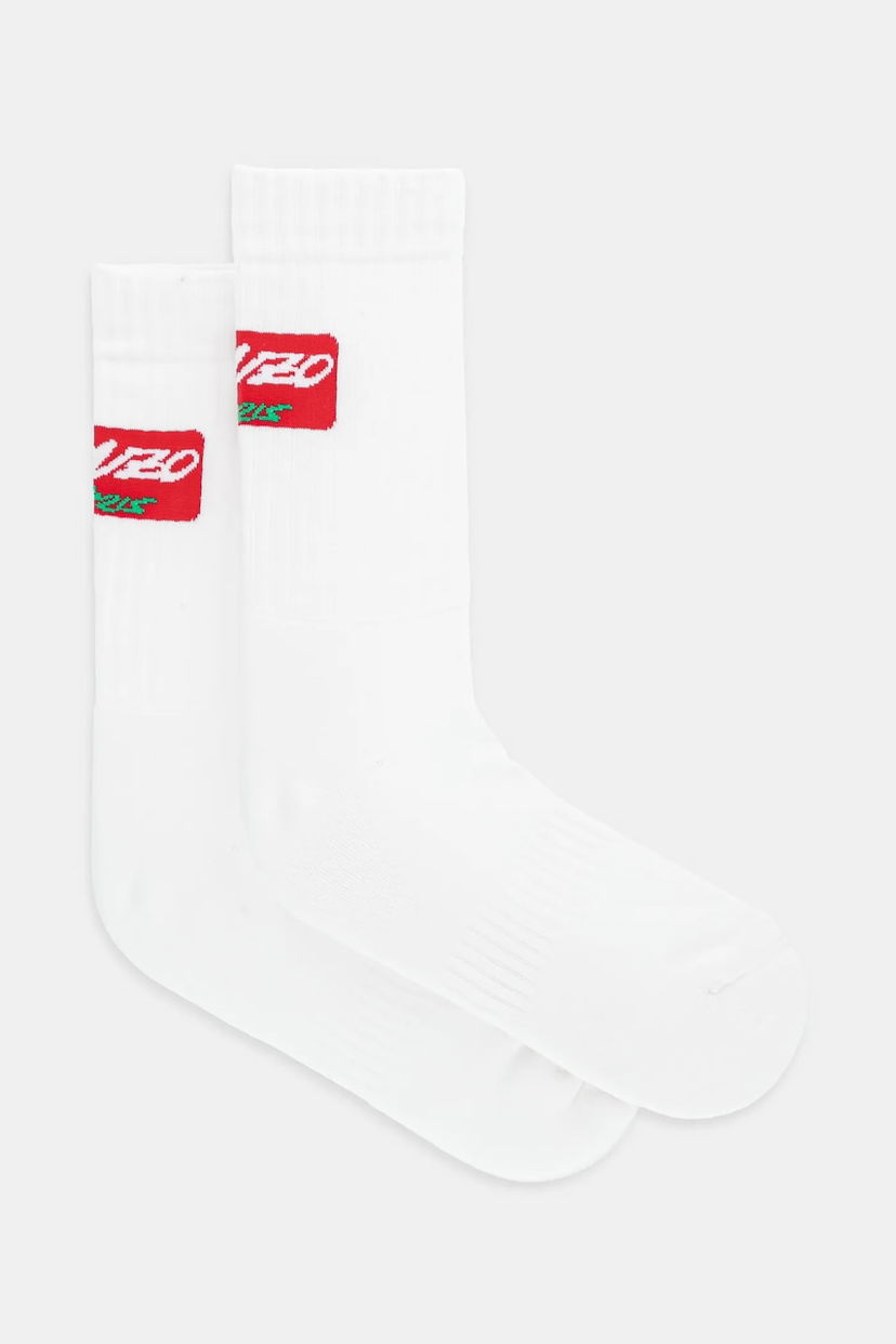Čarape KENZO Kenzo x Futura Socks Bijela | FF68SU195KSB