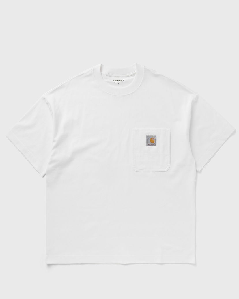 Majica kratkih rukava Carhartt WIP Short Sleeve Work Pocket T-Shirt Bijela | I035523-02.XX