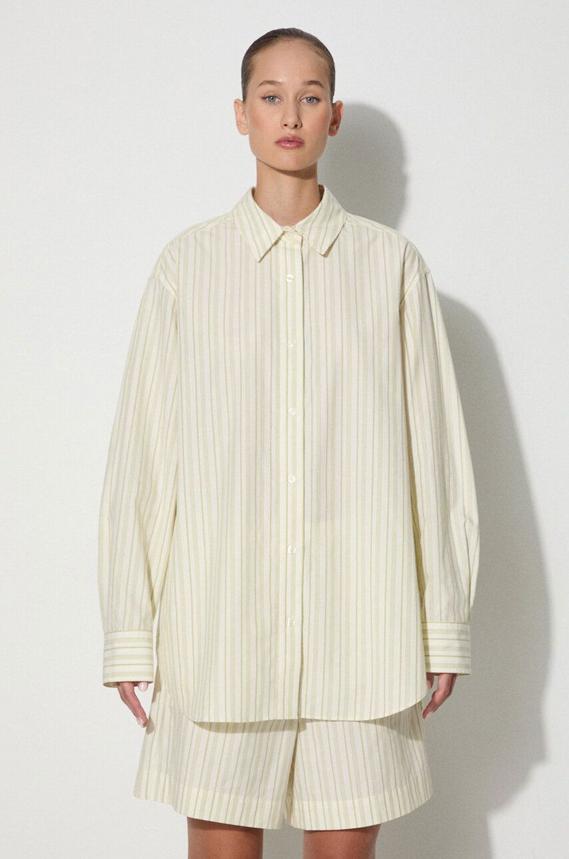 Košulja Samsoe Samsoe Samsøe Samsøe SALOVAR Relaxed Fit Shirt Bež | F24200110