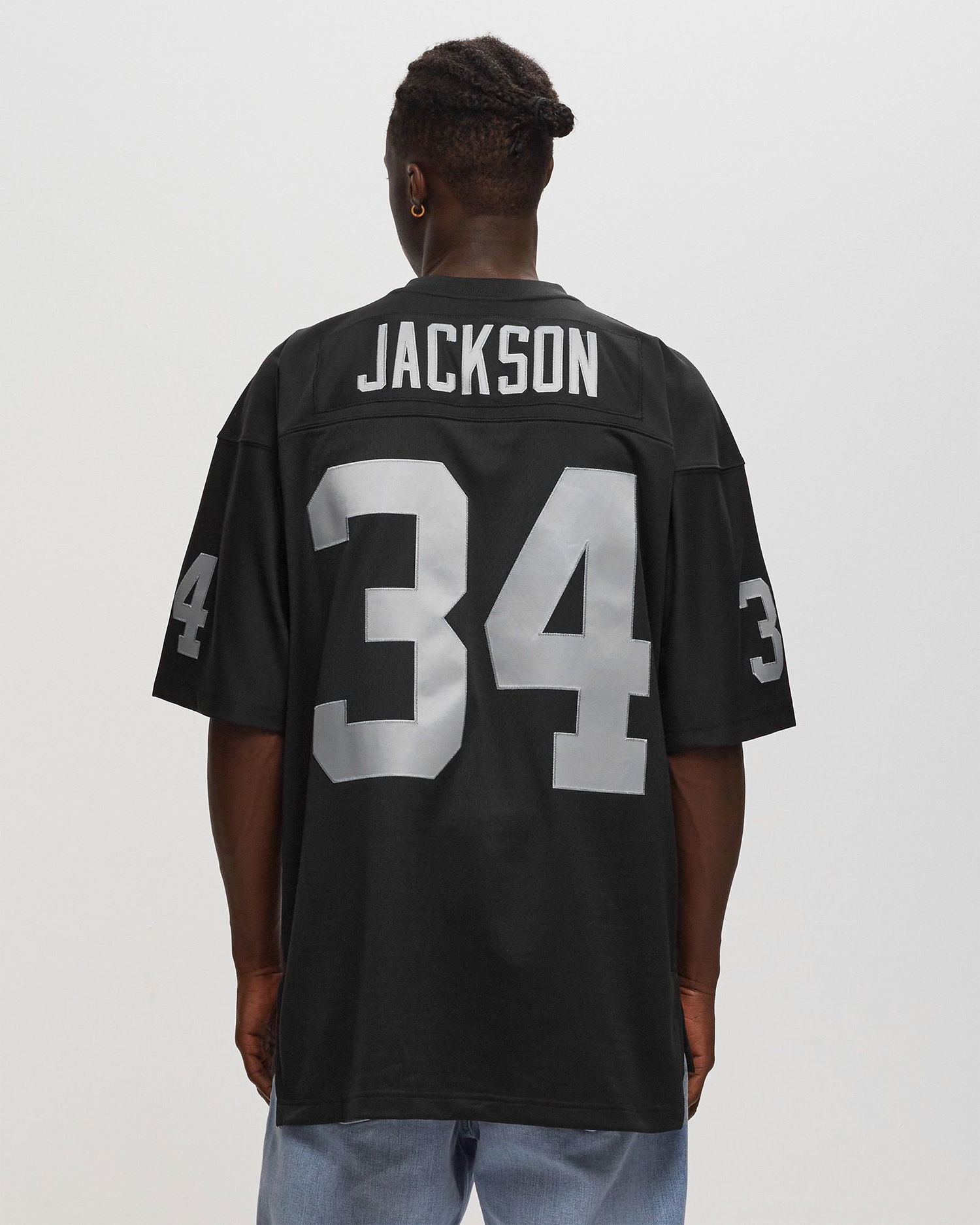 Dres Mitchell & Ness NFL Legacy Jersey Los Angeles Raiders 1988 Bo Jackson #34 Crna | LGJYAC18035-LAIBLCK88BJA, 1
