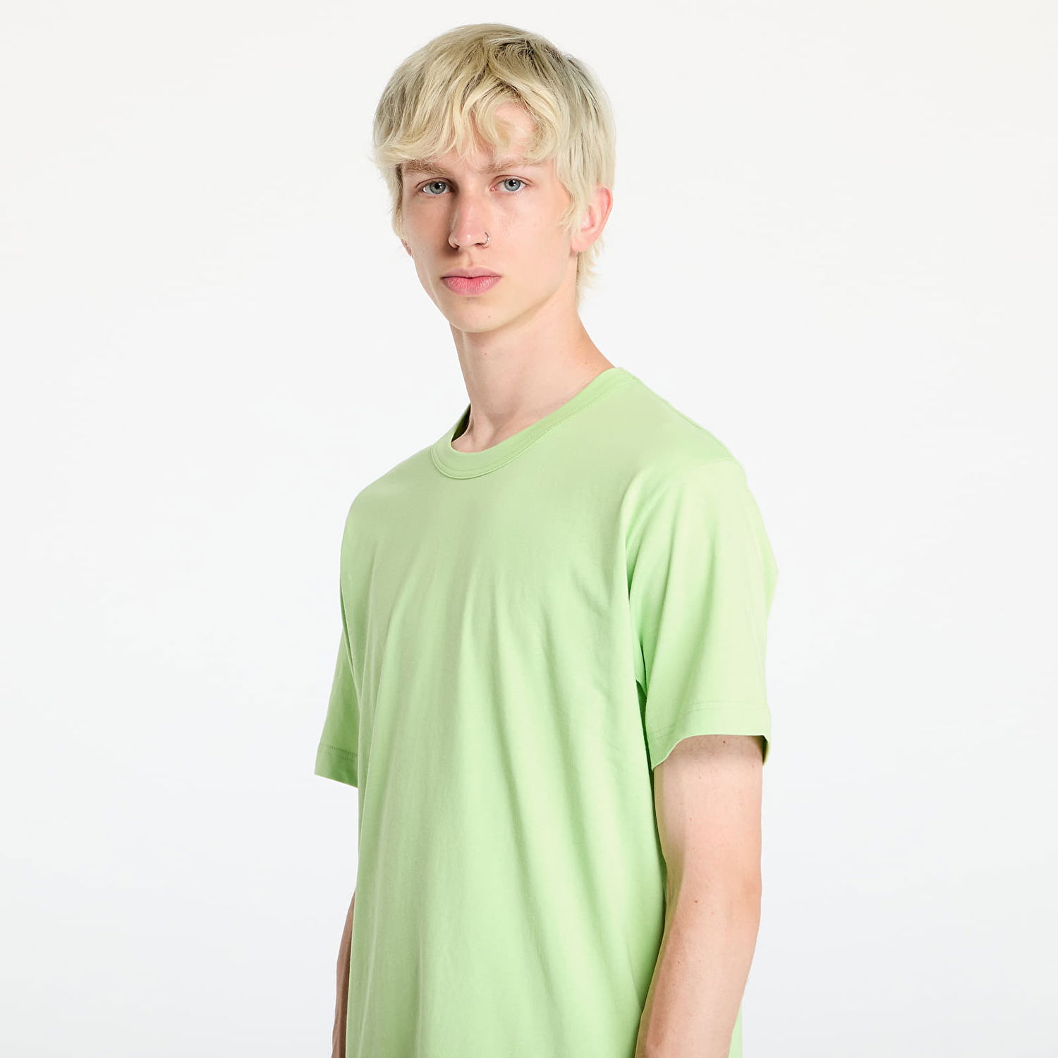 Majica kratkih rukava Comme des Garçons SHIRT Knit T-Shirt Green Zelena | FN-T005 Green, 1
