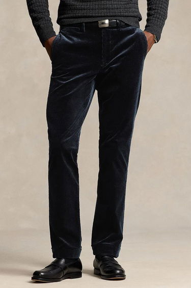 Hlače Polo by Ralph Lauren Corduroy Pants Siva | 710884820, 1