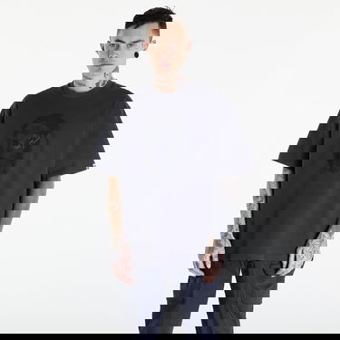 Majica kratkih rukava BAPE A BATHING APE World Gone Mad Garment Dyed Tee Black Crna | 001CSK301318M BLK, 0