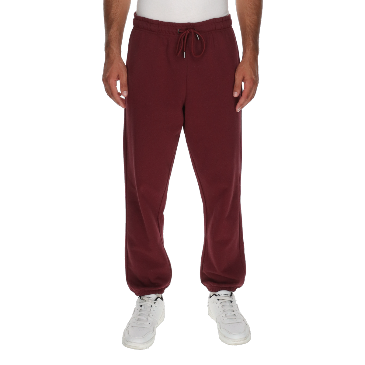 Trenirka Champion Retro Sport Sweatpants Tamnocrvena | CHA253M104-54, 0