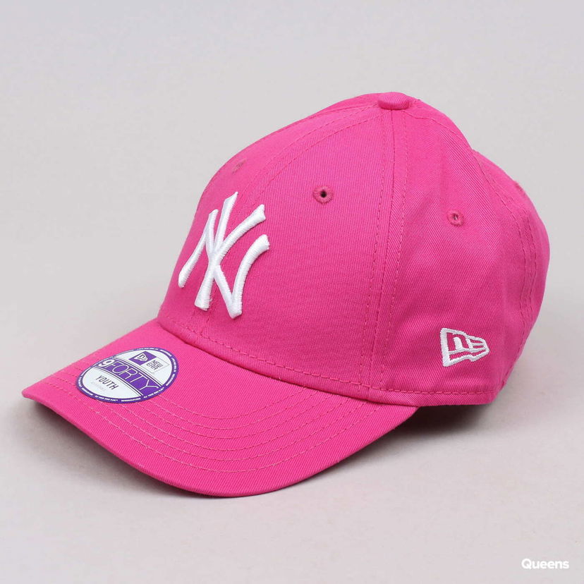 Kapa New Era Kids' 9FORTY League Basic New York Yankees Baseball Cap Ružičasta | 10877284 Y