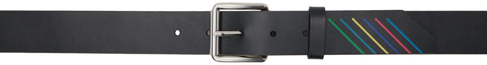 Pojasevi Paul Smith Paul Smith Sports Stripe Belt Crna | M2A-7607-ASTRDE-79, 0