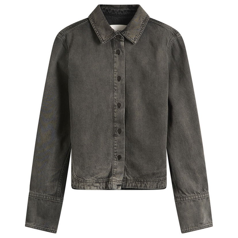 Košulja CLOSED Curved Hem Denim Shirt Siva | C94645-12C-4E-DGY