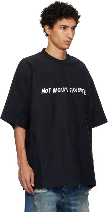 Majica kratkih rukava VETEMENTS Vetements 'Not Mom's Favorite' T-Shirt Crna | UA66TR100B, 1