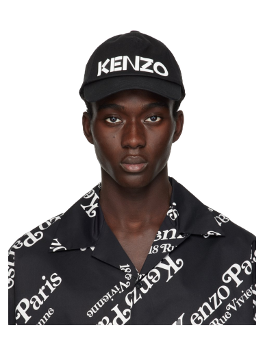 Kapa KENZO Paris Graphy Cap Crna | FE58AC101F31